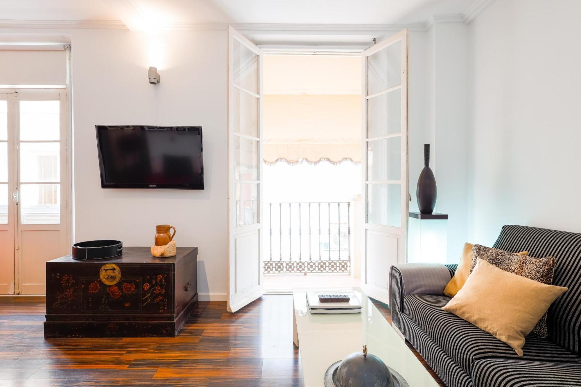 C92 - Rustic Two Bedrooms Apartment With Terrace Màlaga Exteriér fotografie