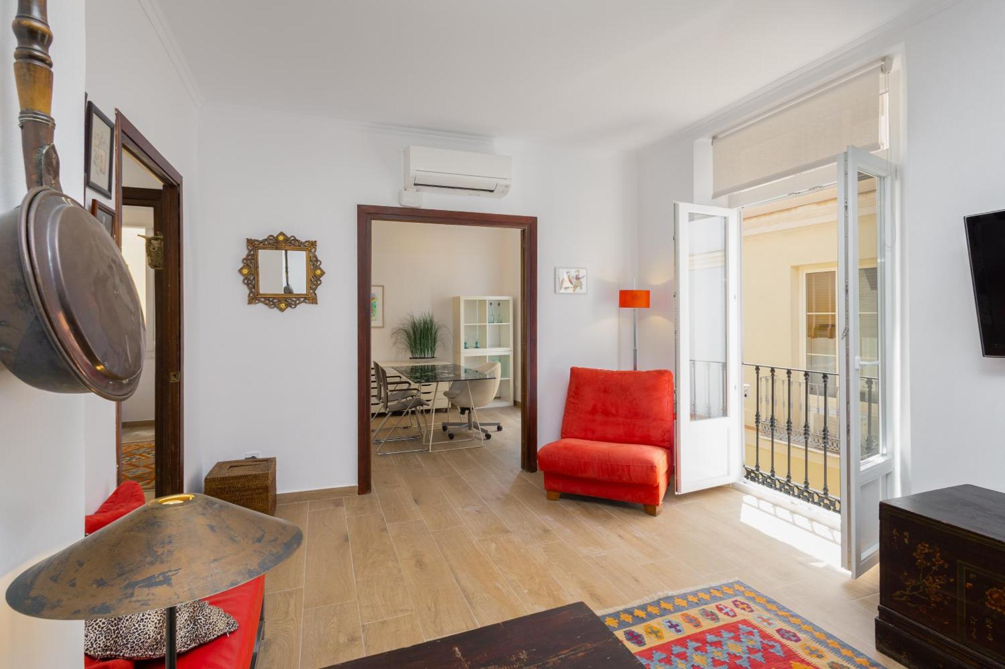 C92 - Rustic Two Bedrooms Apartment With Terrace Màlaga Exteriér fotografie