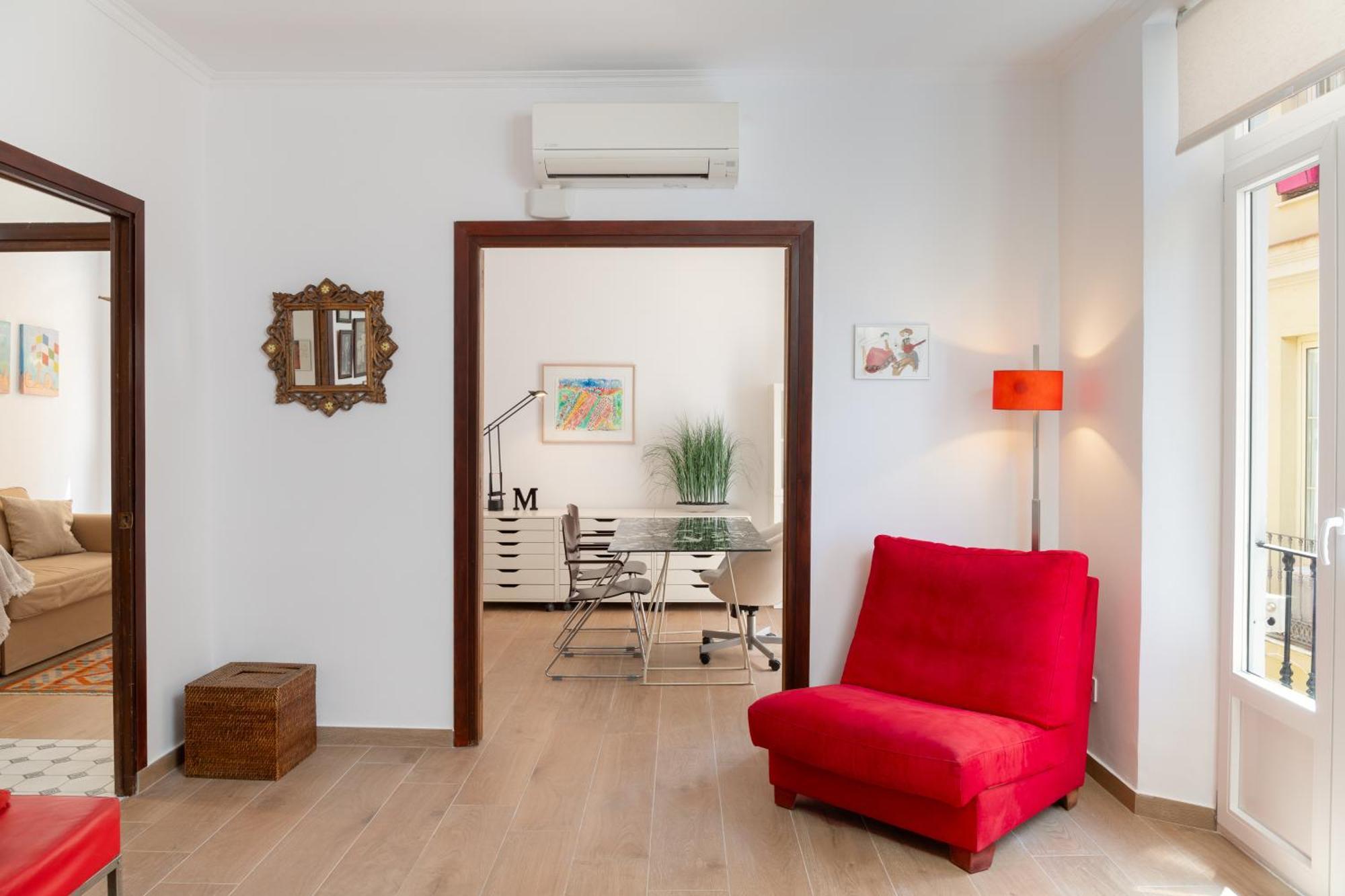 C92 - Rustic Two Bedrooms Apartment With Terrace Màlaga Exteriér fotografie